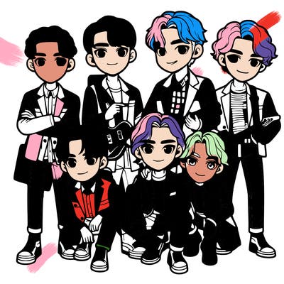 k_pop bts realistic