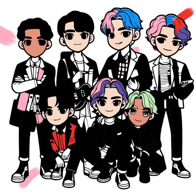 k_pop bts realistic
