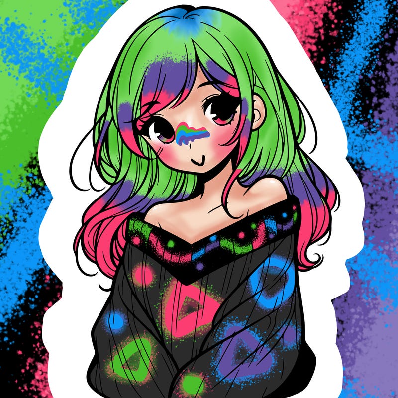 shy pretty girl wearing a sweater that is falling off one shoulder portrait