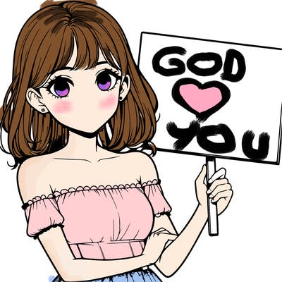 realistic pretty girl holding blank sign