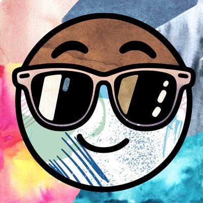 emoji with sunglasses