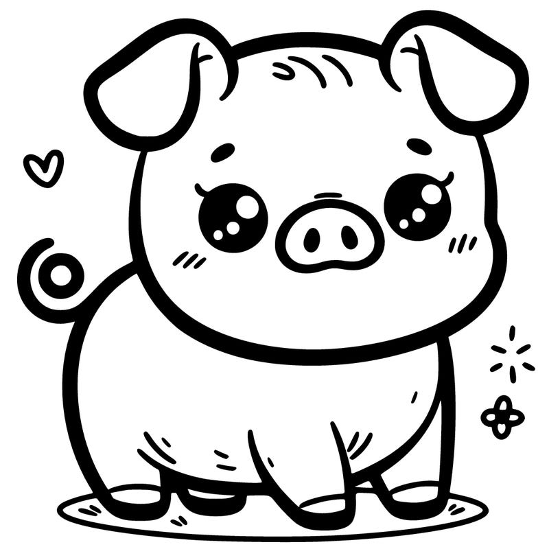 cute pig