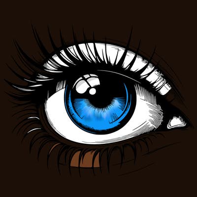 realistic eye
