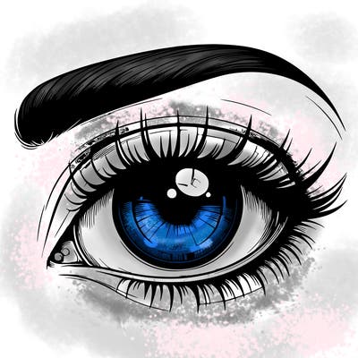 realistic eye