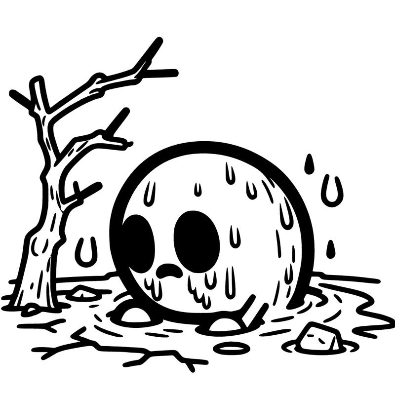 gloomy trying to survive