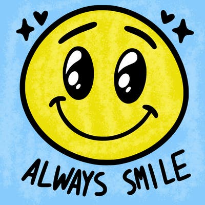 always smile