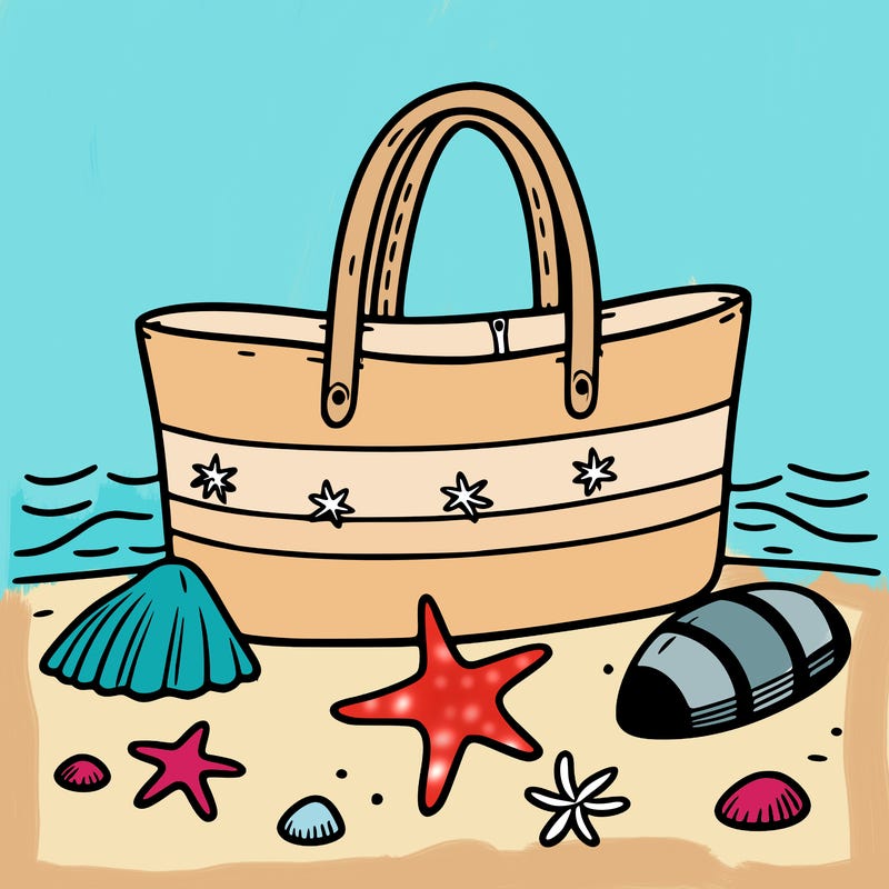 a beach bag