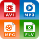 Video Files Converter MP3 GIF