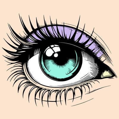 realistic eye