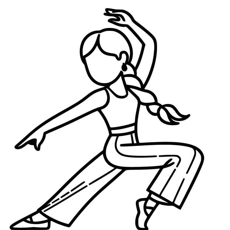 a dancer dancing