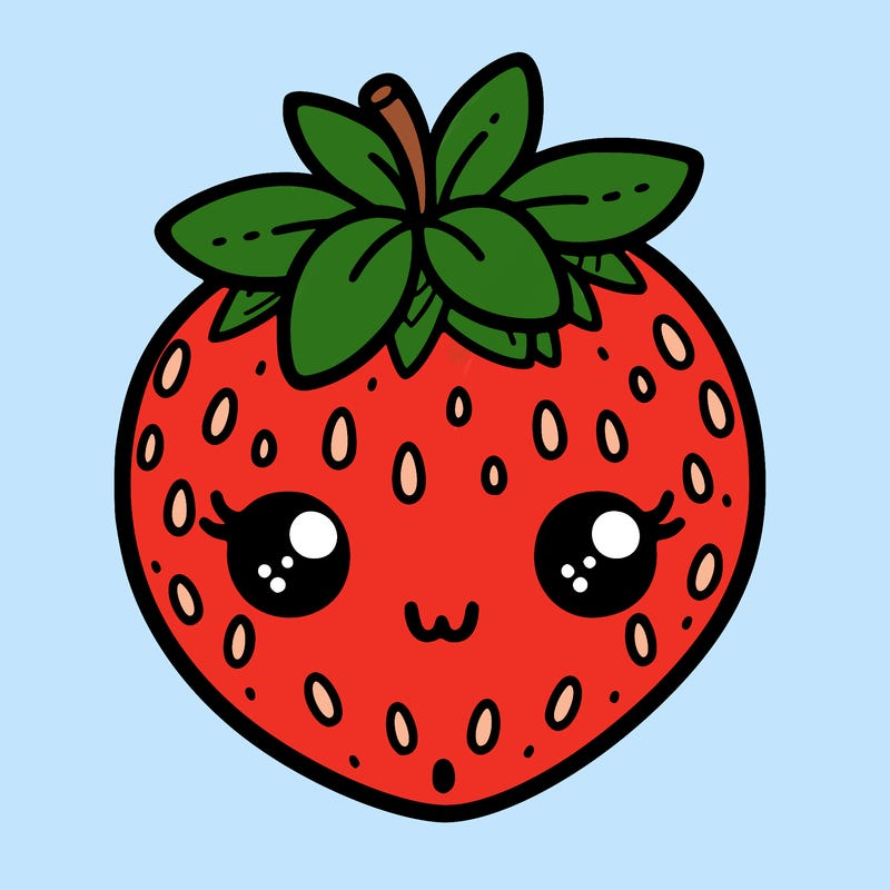 cute strawberry