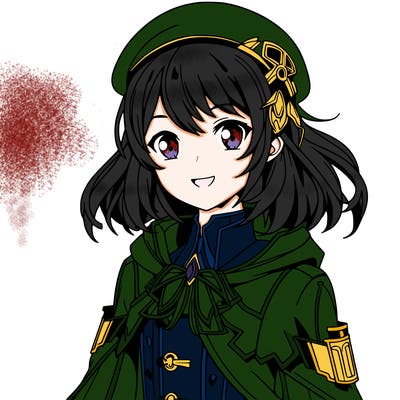 anime girl in costume