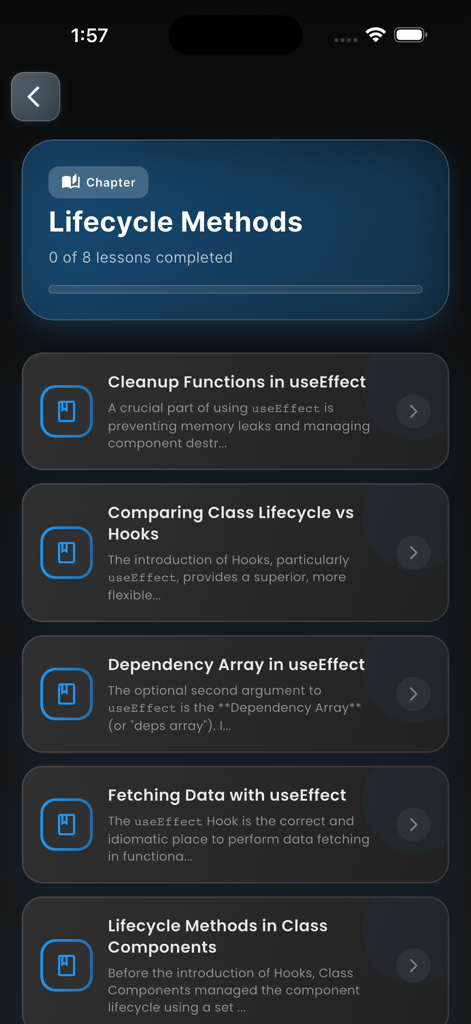 Learn React.js Complete Guide - Education App | MWM