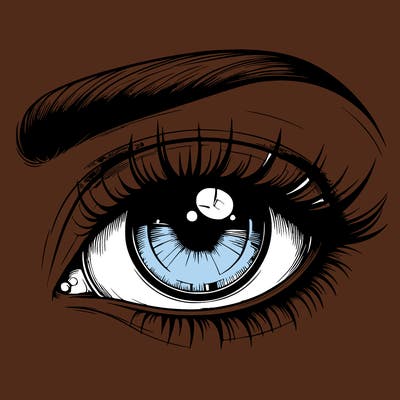 realistic eye