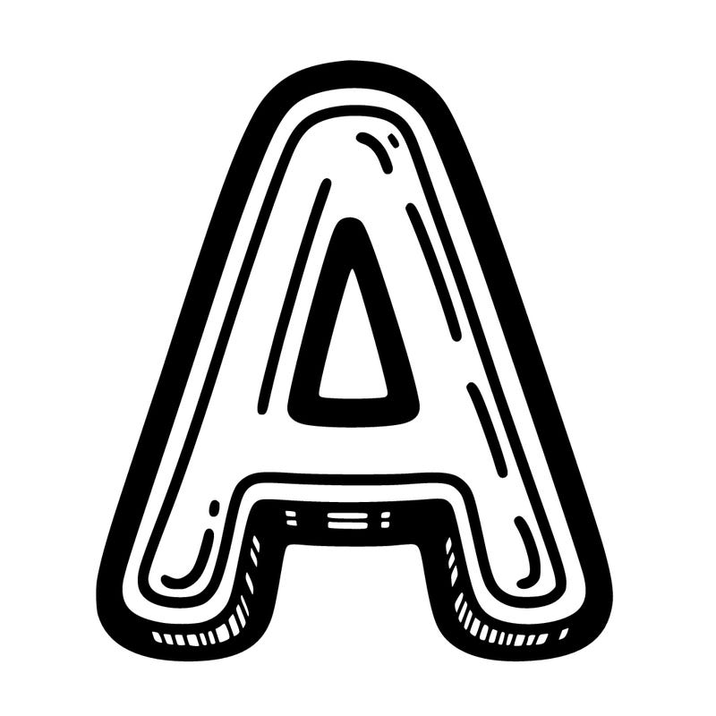 the letter a