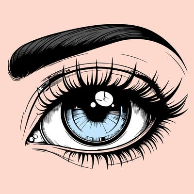 realistic eye