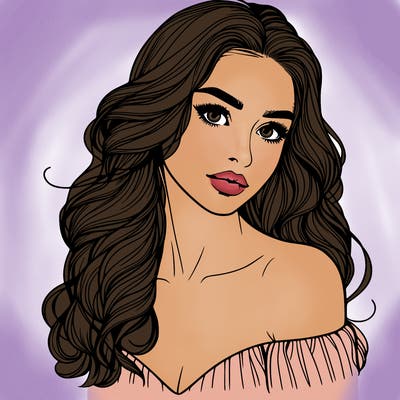 beautiful realistic girl