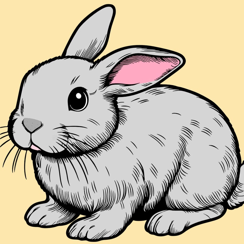 realistic bunny