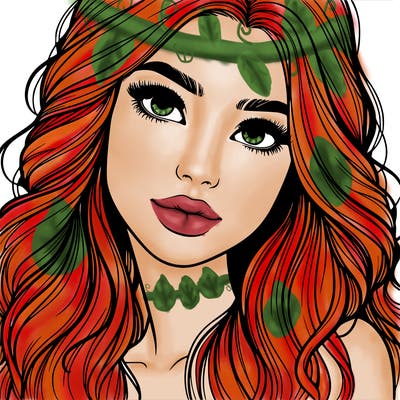 beautiful realistic girl