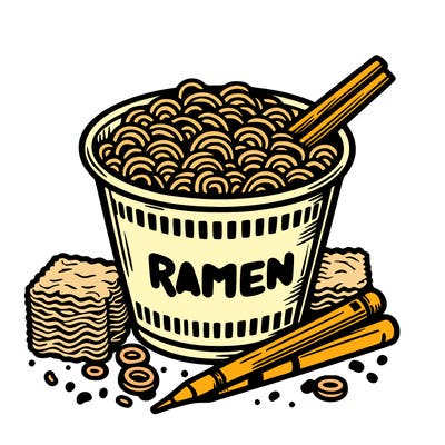 ramen noodles
