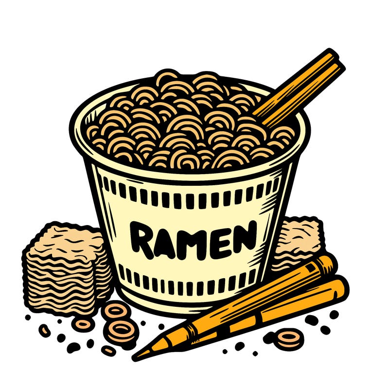 ramen noodles