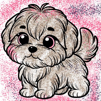small havanese  puppy