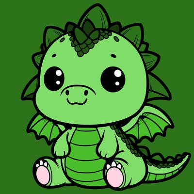 cute dragon plushie