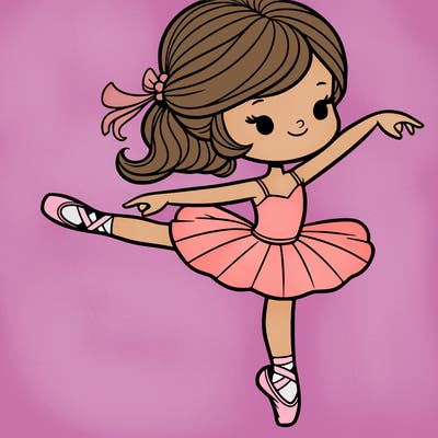 dancer in ballet shoes