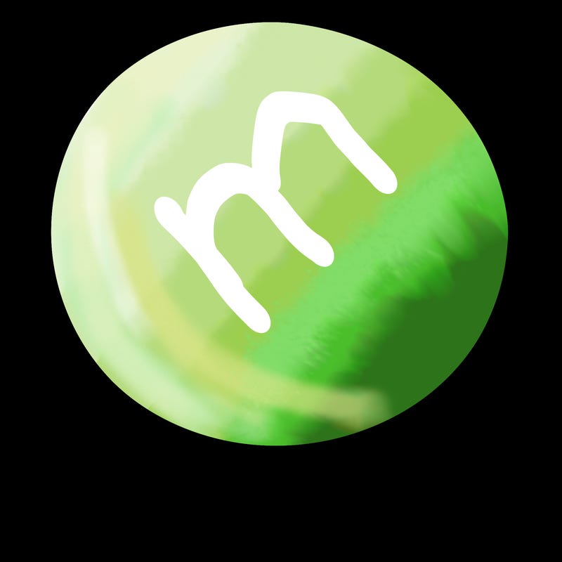 a plain circle with nothing else