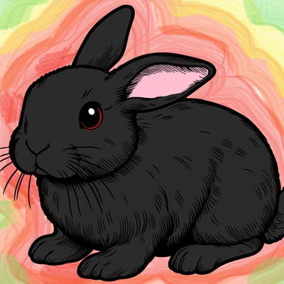 realistic bunny