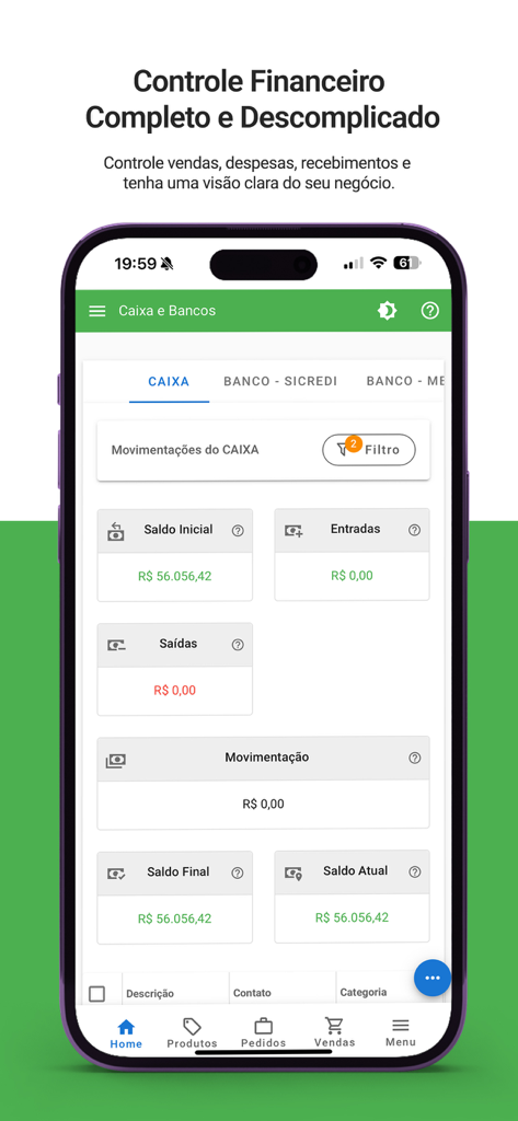 Jueri - Jueri app financial dashboard showing cash flow management and account balances for small businesses