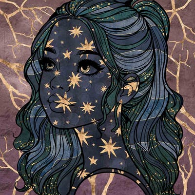 beautiful realistic girl