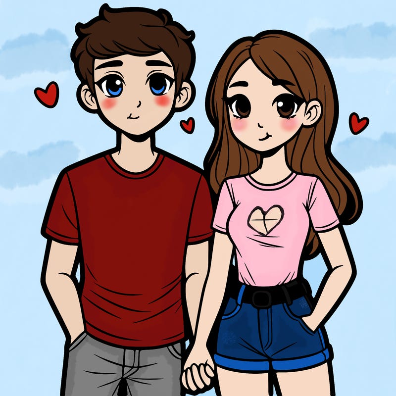 boyfriend and girlfriend