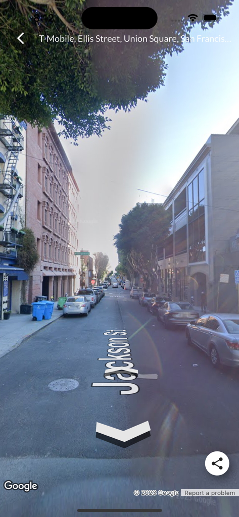 Street View Map - Live 360° - 360 degree street view of Jackson Street in San Francisco
