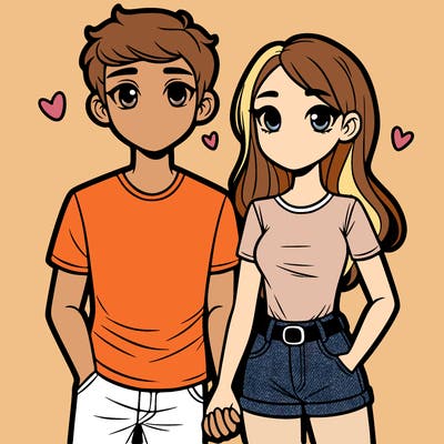 boyfriend and girlfriend