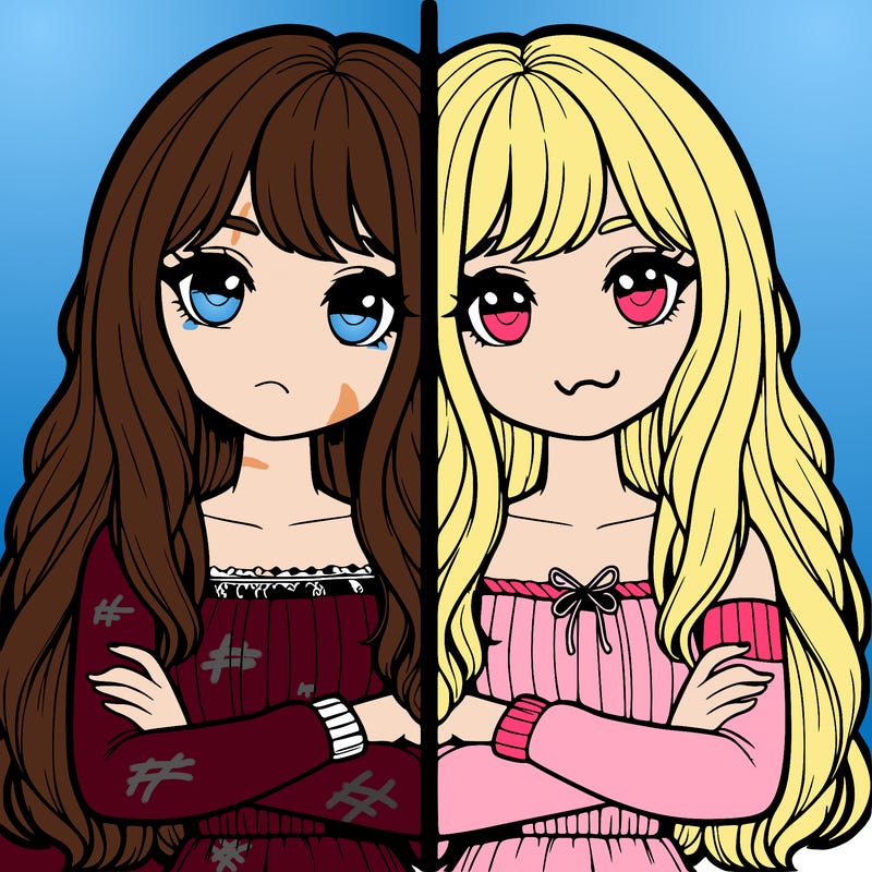 realistic girls split