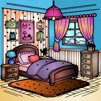 a bedroom