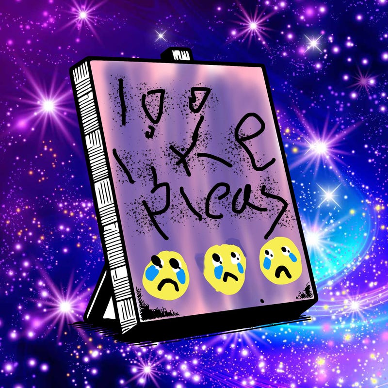 blank canvas realistic