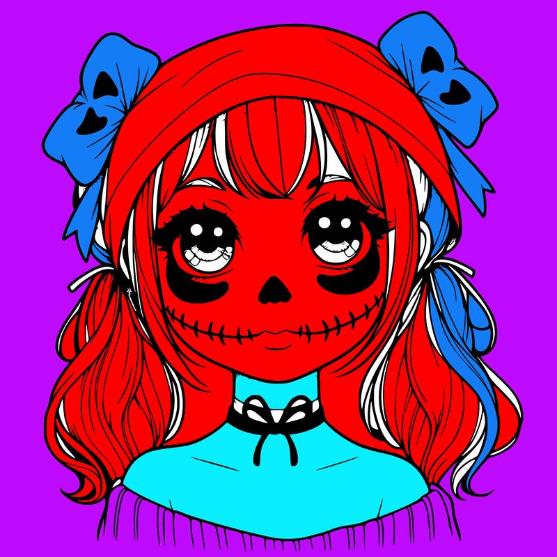 realistic girl halloween