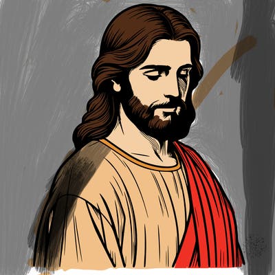 realistic jesus