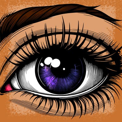 realistic eye