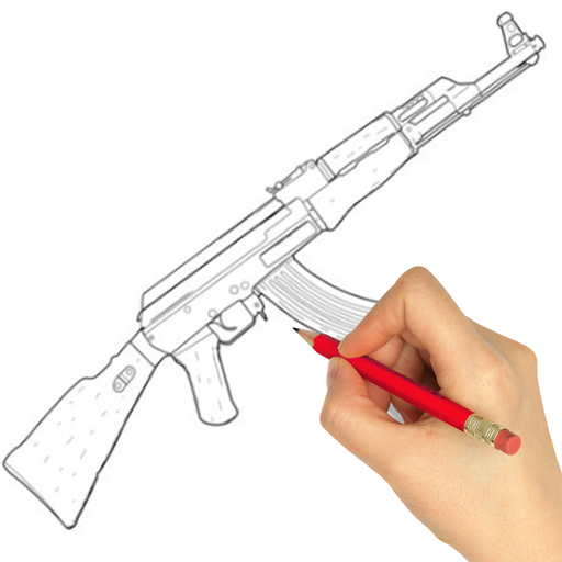 How to draw Weapons by Steps - Education App | MWM