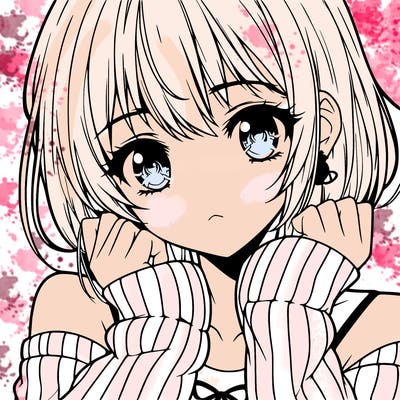 beautiful anime girl