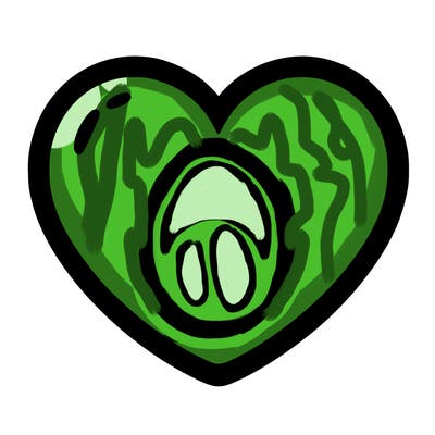 a blank heart