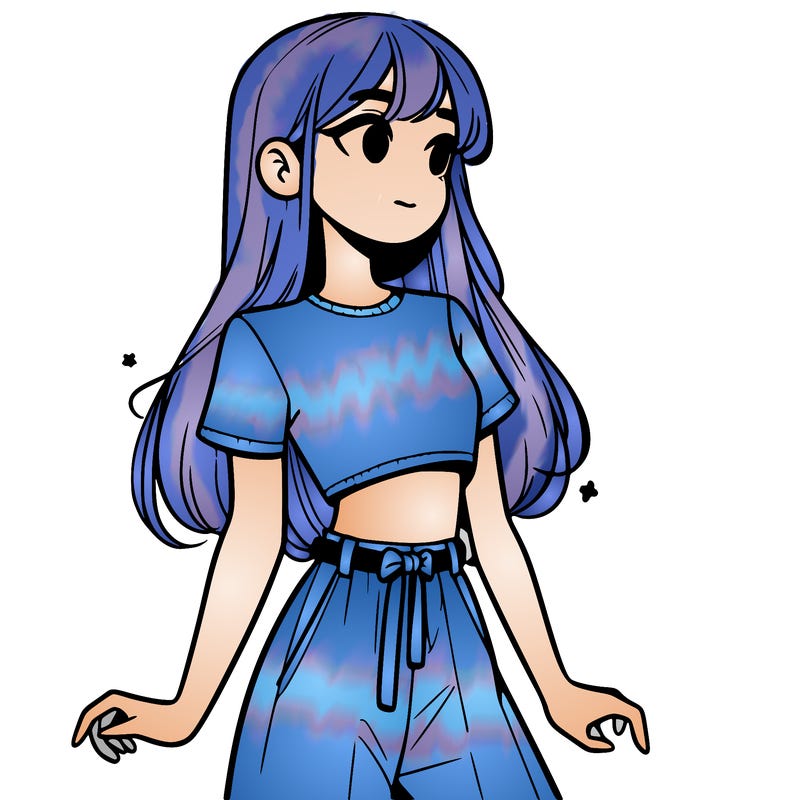 girl in a cute crop top