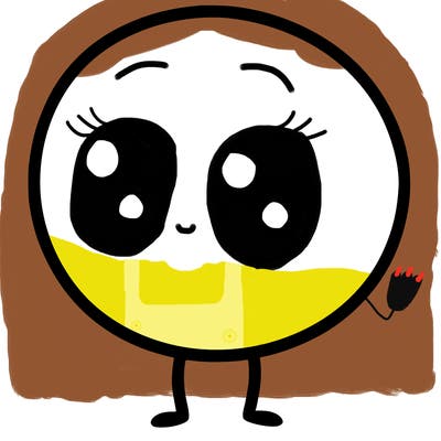 a plain circle with nothing else