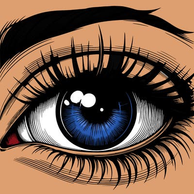 realistic eye