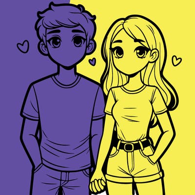 boyfriend and girlfriend