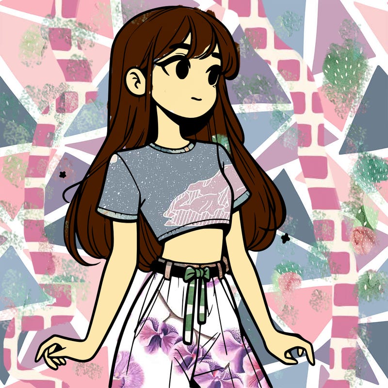 girl in a cute crop top