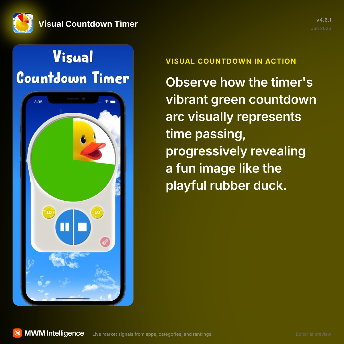 Visual Countdown Timer - Education App | MWM